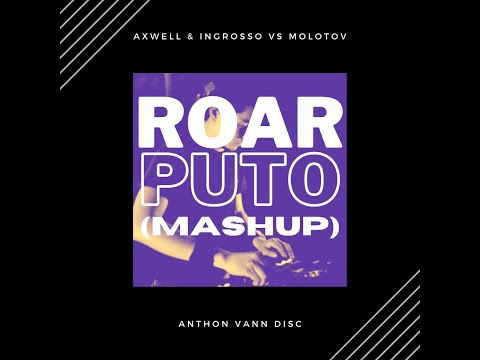 Roar Puto - Axwell & Ingrosso vs Molotov Remix (Anthon Vann Disc Mashup) from Monsters University 😉