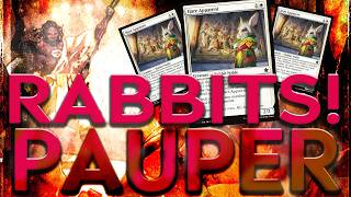 RABBITS attack!  MTG PAUPER  |  Magic the Gathering