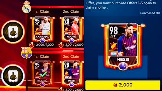 HOW I GOT LA LIGA RIVAL MESSI in Fifa Mobile 19 ! 98 Ovr Barcelona Master Packs opening and gameplay