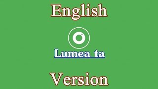 Carla&#39;s Dreams - Lumea ta &quot;ENGLISH VERSION&quot;