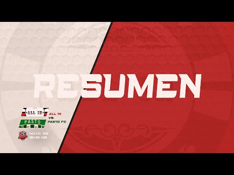 All In FC 4 - 1 Pasto FC