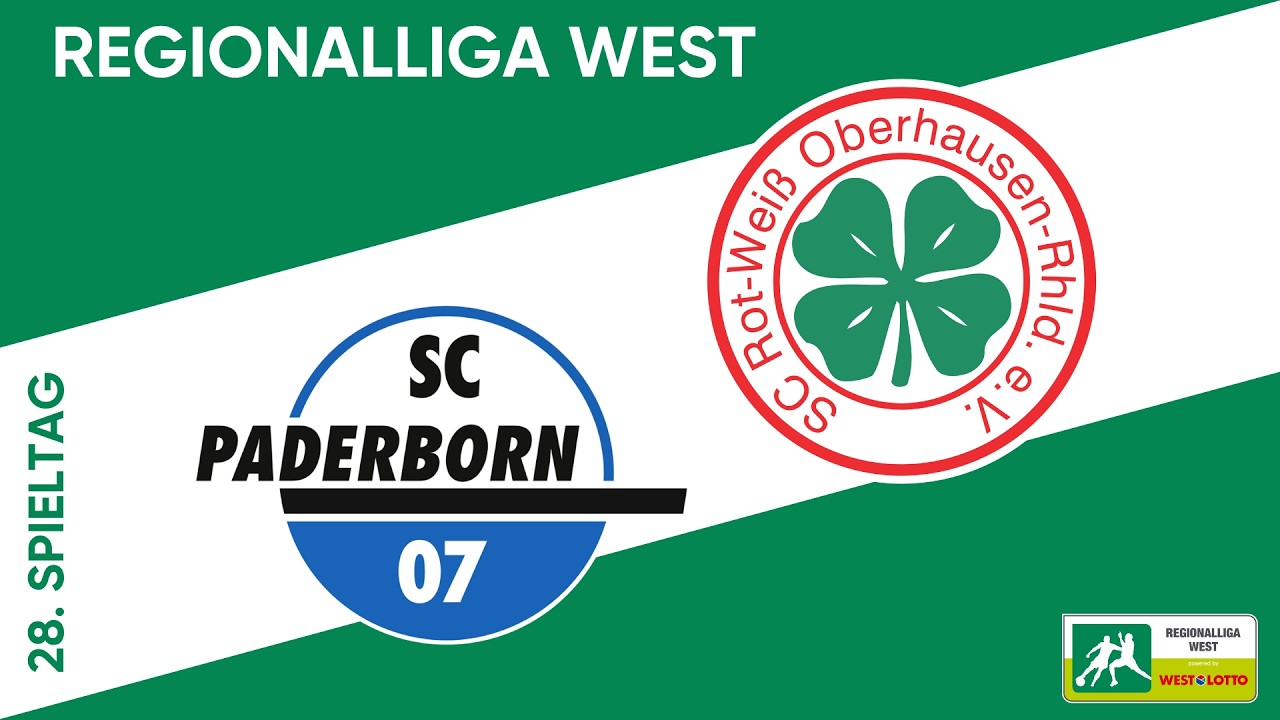 SC Paderborn 07 II U21 vs SC Rot Weiß Oberhausen Highlights