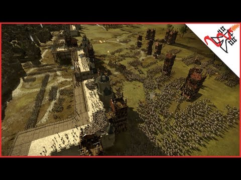 MASSIVE 14K MEN SIEGE - Total War: WARHAMMER