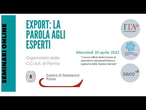 , title : 'Export, la parola agli esperti (webinar del 20 aprile 2022).'