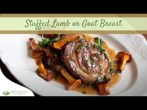 Stuffed Lamb or Goat Breast (Brisket)