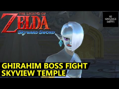 Skyward Sword Ghirahim Boss - EASY CHEESY - Skyview Temple Boss
