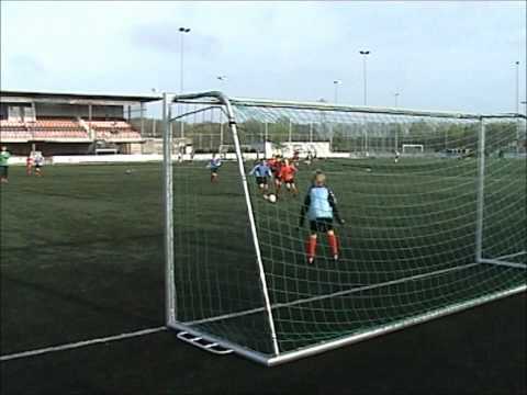 Teun voetbalt tegen SC Bemmel