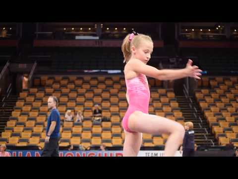 Lilly Lippeatt, Cincinnati | Podium Training Floor | 2018 USA Championships