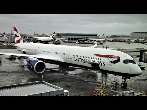 Full flight | British Airways Airbus A350-1041 | BA93 London LHR to YYZ Toronto