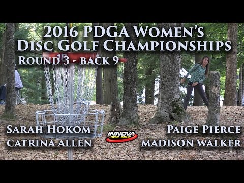 2016 US Women's Disc Golf Champs - Sarah Hokom, Paige Pierce, Cat Allen, Madison Walker R3B9