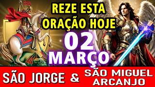 🔥Depois Dessa Oração, Seus Inimigos Cairão! São Miguel & São Jorge em Batalha!