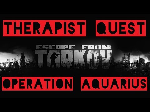 Therapist Operation Aquarius Escape from Tarkov German 4K