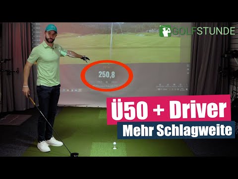 Über 50 Jahre alt? Trotzdem mehr Schlagweite mit dem Driver