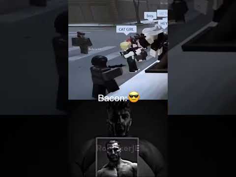 Roblox Sigma Bacon 🗿☕️ || #fyp #viral #robloxshorts #roblox #sigma #sigmarule #shorts