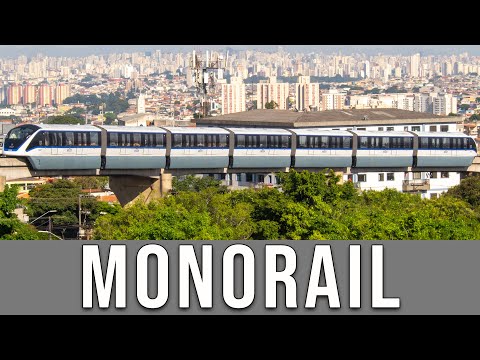 Sao Paulo Monorail (Brazil) - Line 15 - Silver - 8K Video