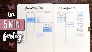 Bullet Journal für Studenten: Die schnellsten Layouts