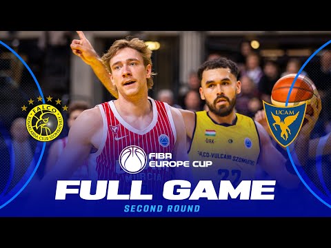 LIVE - Falco Vulcano Energia KC Szombathely v UCAM Murcia | Second Round | FIBA Europe Cup 2025-26