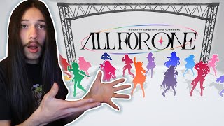 【MV】All for One【hololive English Original Song】REACTION
