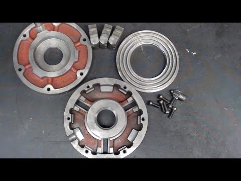 SERVICING A 3 JAW LATHE CHUCK #824 tubalcain