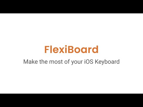 This iPhone keyboard will kill 6 of your daily apps | FlexiBoard