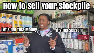 How to Sell Your Stockpile | Get Your Hustle on This Tax Season | Couponing 101