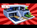 Minecraft : How To Build a Small Modern House Tutorial (#41)