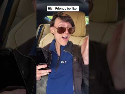 Having a Rich Friend be like #themanniishow.com/series