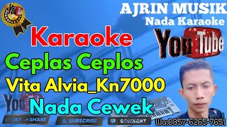 Download lagu Vita Alvia - Ceplas Ceplos [Karaoke] Kn7000 - Nada Wanita | Ajrin Musik mp3