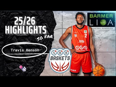Travis Henson Highlights 2025/26 SO FAR || Germany ProA || SBB Baskets Wolmirstedt