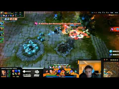 FNC Rekkles draven outplays and reactions