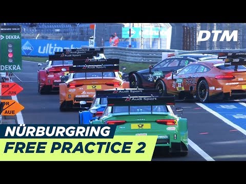 DTM Nürburgring 2018 - Freies Training 2 - RE-LIVE (Deutsch)
