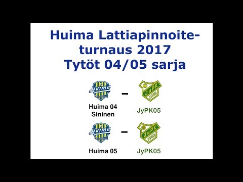 JyPK05: Huima Lattiapinnoite-turnaus 2017 osa1