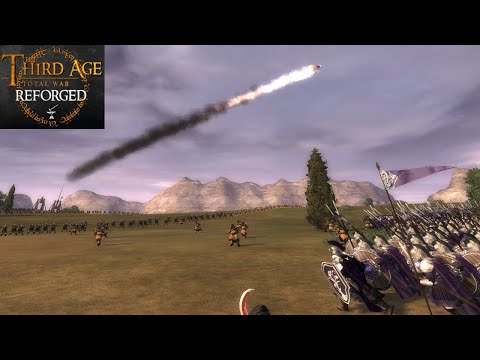 ARTILLERY RAINS DOWN ON THE GLADES OF DORWINION (Pitch Battle) - Third Age: Total War (Reforged)