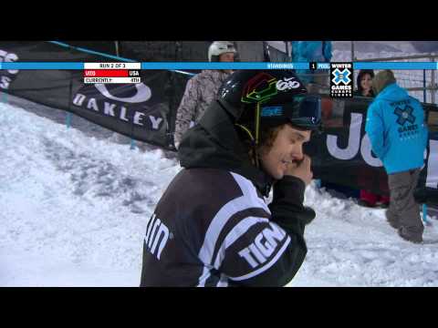 Winter X Games Europe 2011 - Louie Vito Wins Men's Snowboard Superpipe Gold