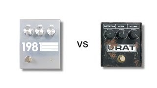 Video thumbnail for 1981 Inventions DRV vs 1985 ProCo RAT by shnobel