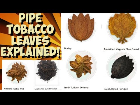 Types of Pipe Tobacco: Beginner Pipe Smoker Tutorial Series