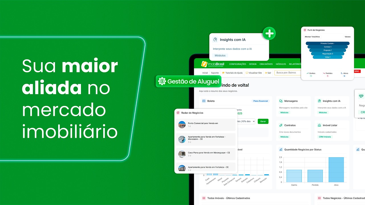 ImobiBrasil — A Plataforma Completa para o Mercado Imobiliário