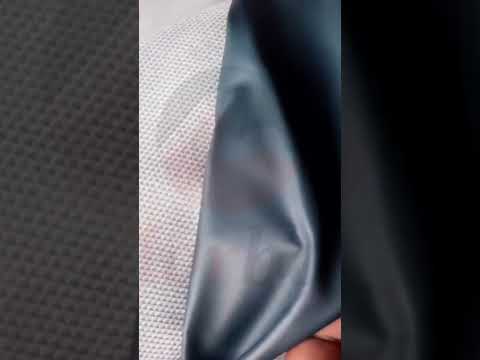 Printed multicolor artificial leather, for bag