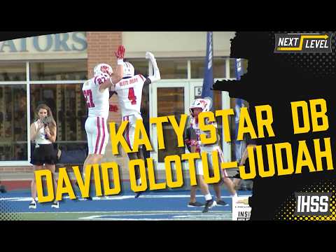 Katy DB David Olotu-Judah Is a Ball Hawk With Power 5 Offers Piling Up
