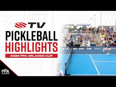 Perfectly Placed Lea Jansen Forehand Pickleball Highlight - 2022 PPA Orlando Cup Women's Singles
