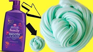 Shampoo TWO Ingredient Slime No GLUE (DIY) DIY Shampoo Baking Soda Slime!