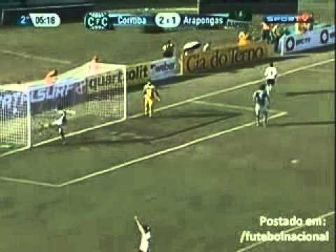 Coritiba 4 x 1 Arapongas - Gols - Campeonato Paranaense 2012 [04/02/12]