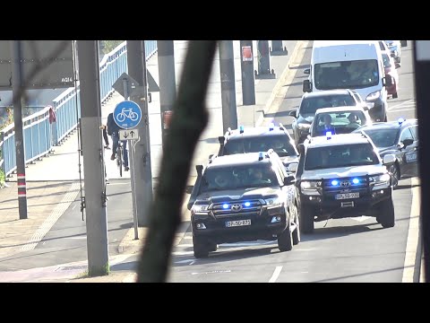 Erstmalig 3x GEF + ZPKW PSA BPOL mit Dauerhorn