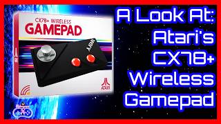 Atari CX78+ Wireless Gamepad - Take Your Retro Gaming to the Next Level - Amazing!!!
