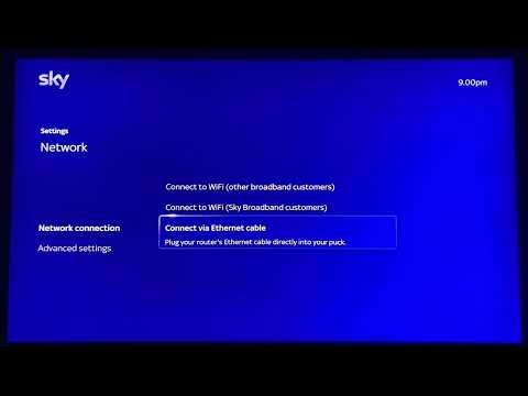 Sky Stream How To Setup WiFi After Setup