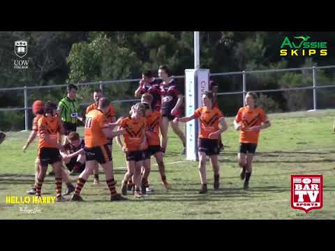 2018 IDRL Under 18s Round 10 Highlights - Helensburgh Tigers vs Collegians