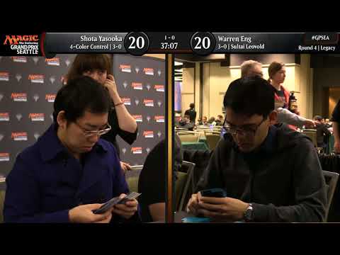 Magic the Gathering GP Seattle 2018 Round 4 LEGACY