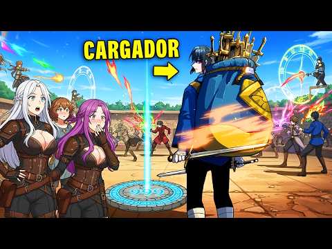 Un chico despierta la CLASE CARGADOR y DESTRUYE un GUILDA ÉLITE ENTERO! Resumen de Manhwa