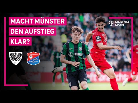 SC Preußen Münster – SpVgg Unterhaching, Highlights mit Live-Kommentar | 3. Liga | MAGENTASPORT