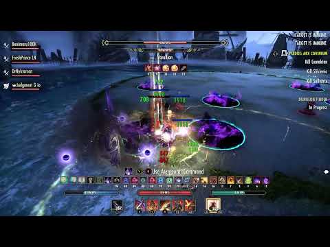 ESO Coral Aerie HM execute skip, xbox, Tank Pov